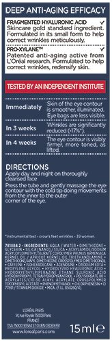 Face Care Eye Cream Revitalift Laser X3 Left Packshot